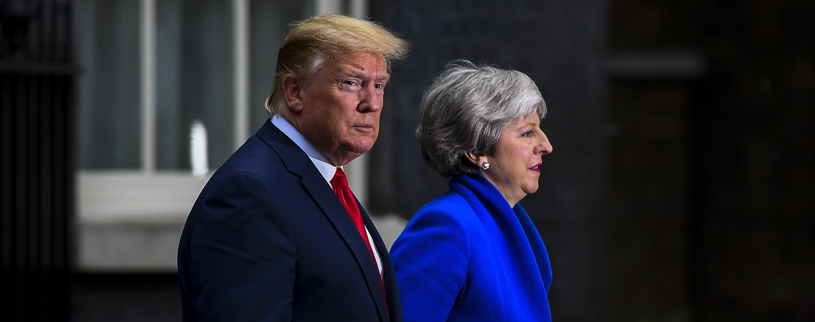 Donald Trump and Theresa May Donald Trump and Theresa May