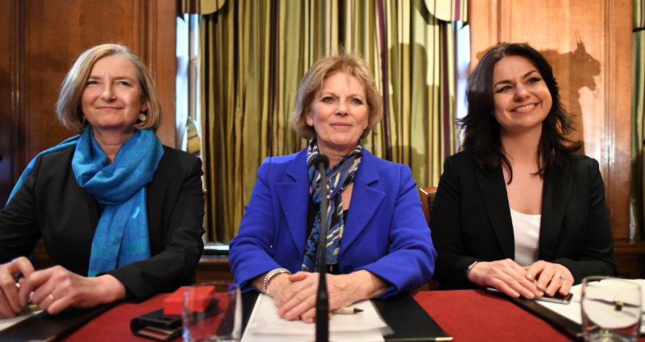 Sarah Wollaston, Anna Soubry and Heidi Allen Sarah Wollaston, Anna Soubry and Heidi Allen