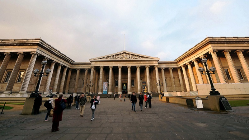 The British Museum in London The British Museum in London