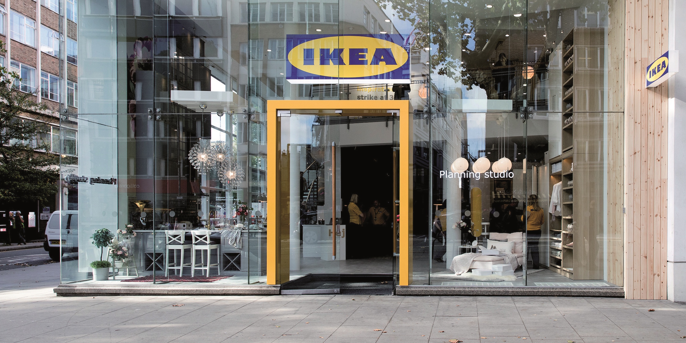 IKEA's Planning Studio in London's Tottenham Court Road IKEA's Planning Studio in London's Tottenham Court Road