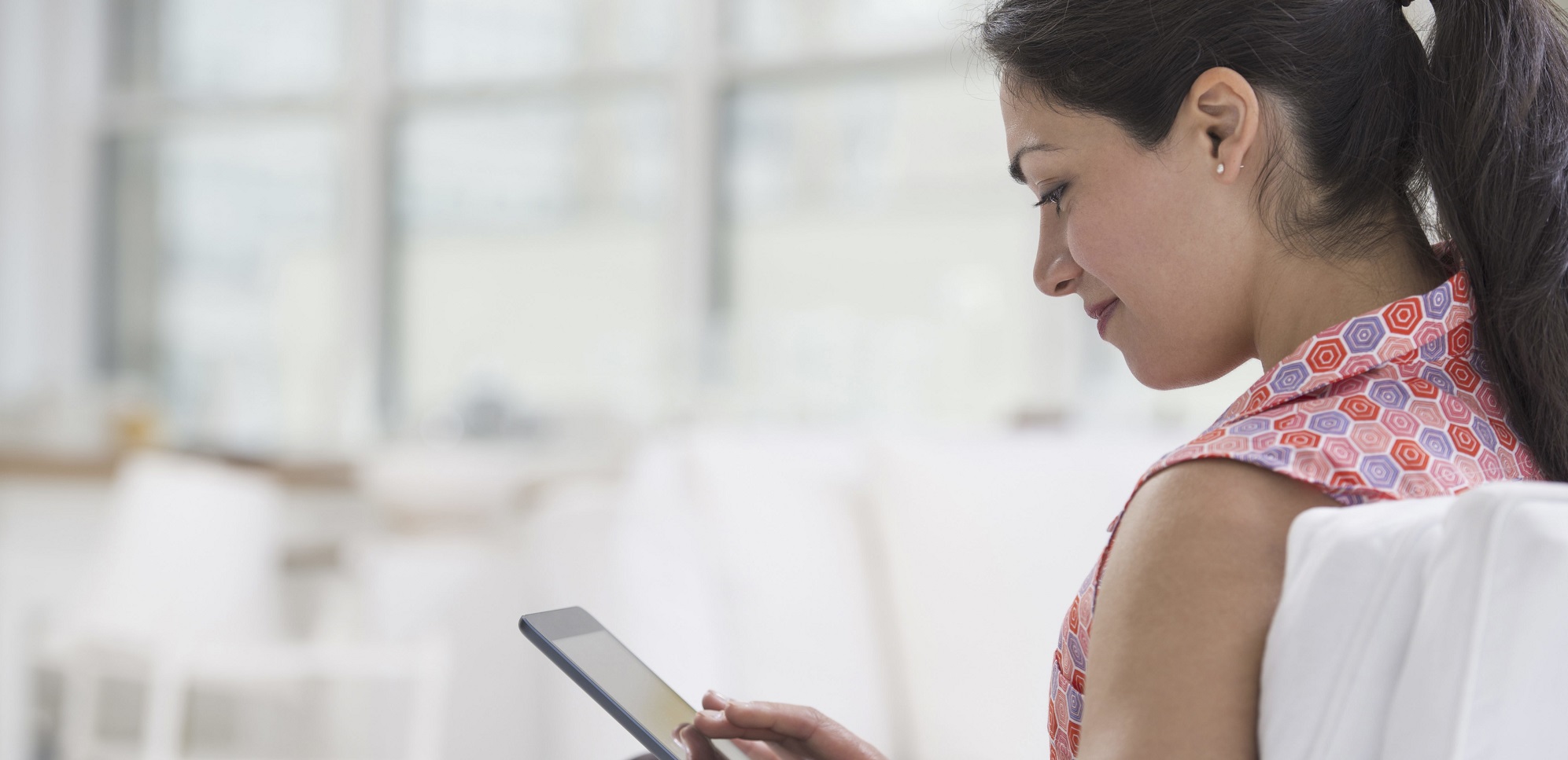 Woman with iPad Woman with iPad