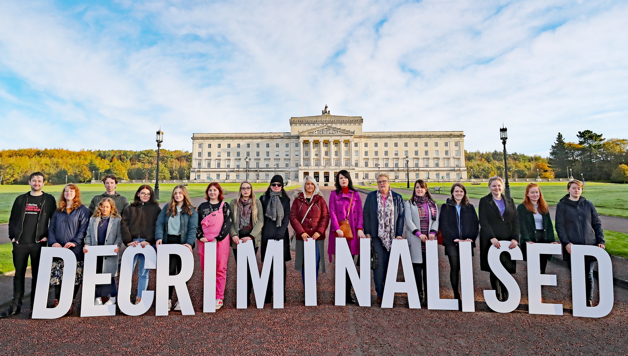 Northern Ireland pro-choice activists Northern Ireland pro-choice activists