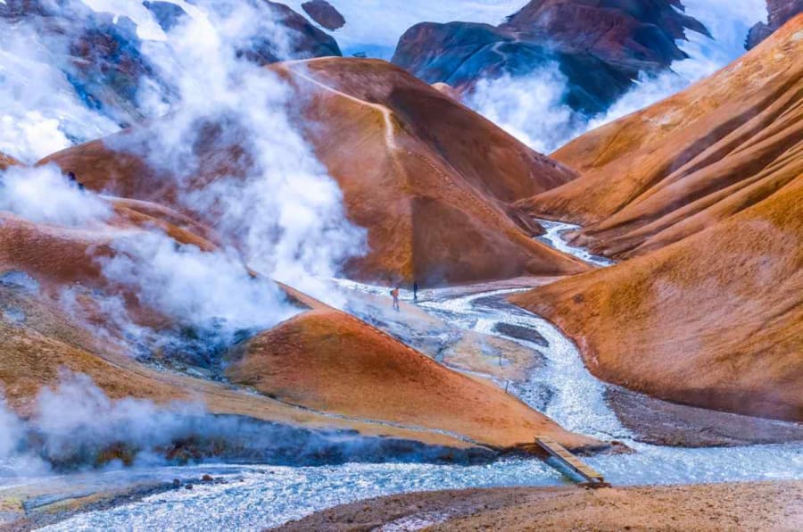 The Heart of Rhyolite Mountains