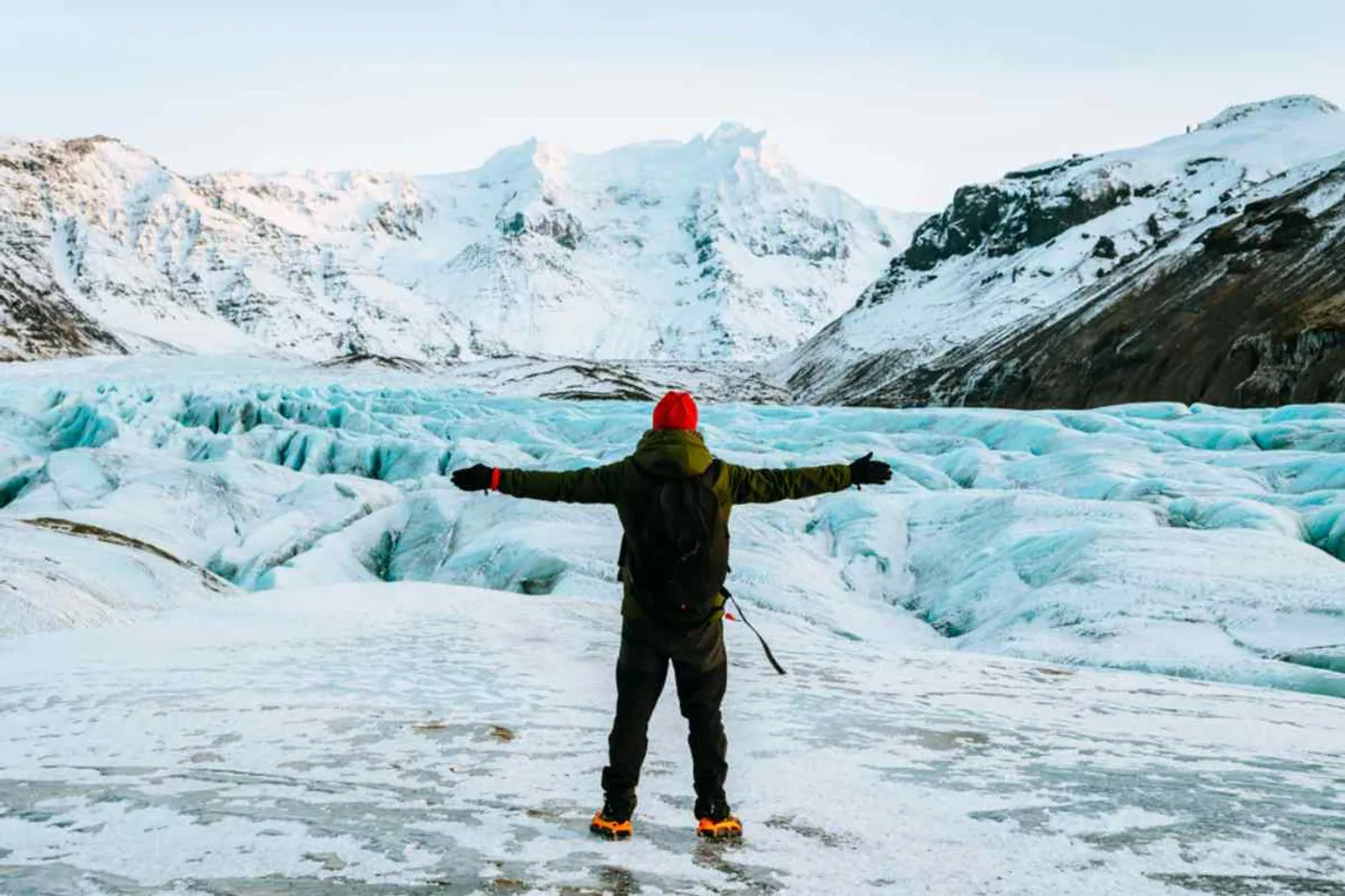 Was sollte man bei einer Gletscherwanderung in Island anziehen?