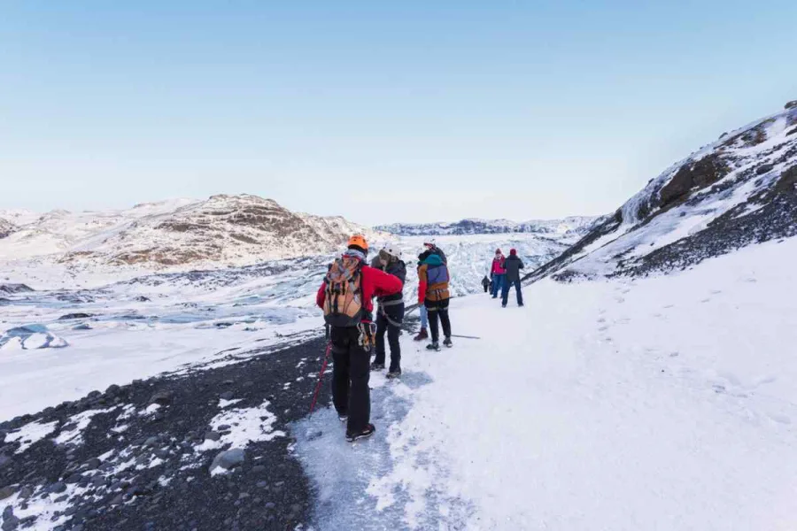 Gletscher Sicherheitsausrüstung