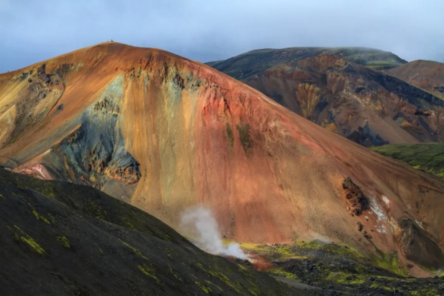 Der Wanderweg Brennisteinsalda ist einer der bekanntesten in Landmannalaugar