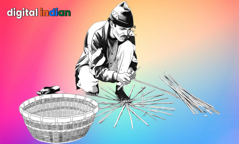 Uttarakhand's Ringal Craft Bamboo Basketry uttarakhand ringal craft