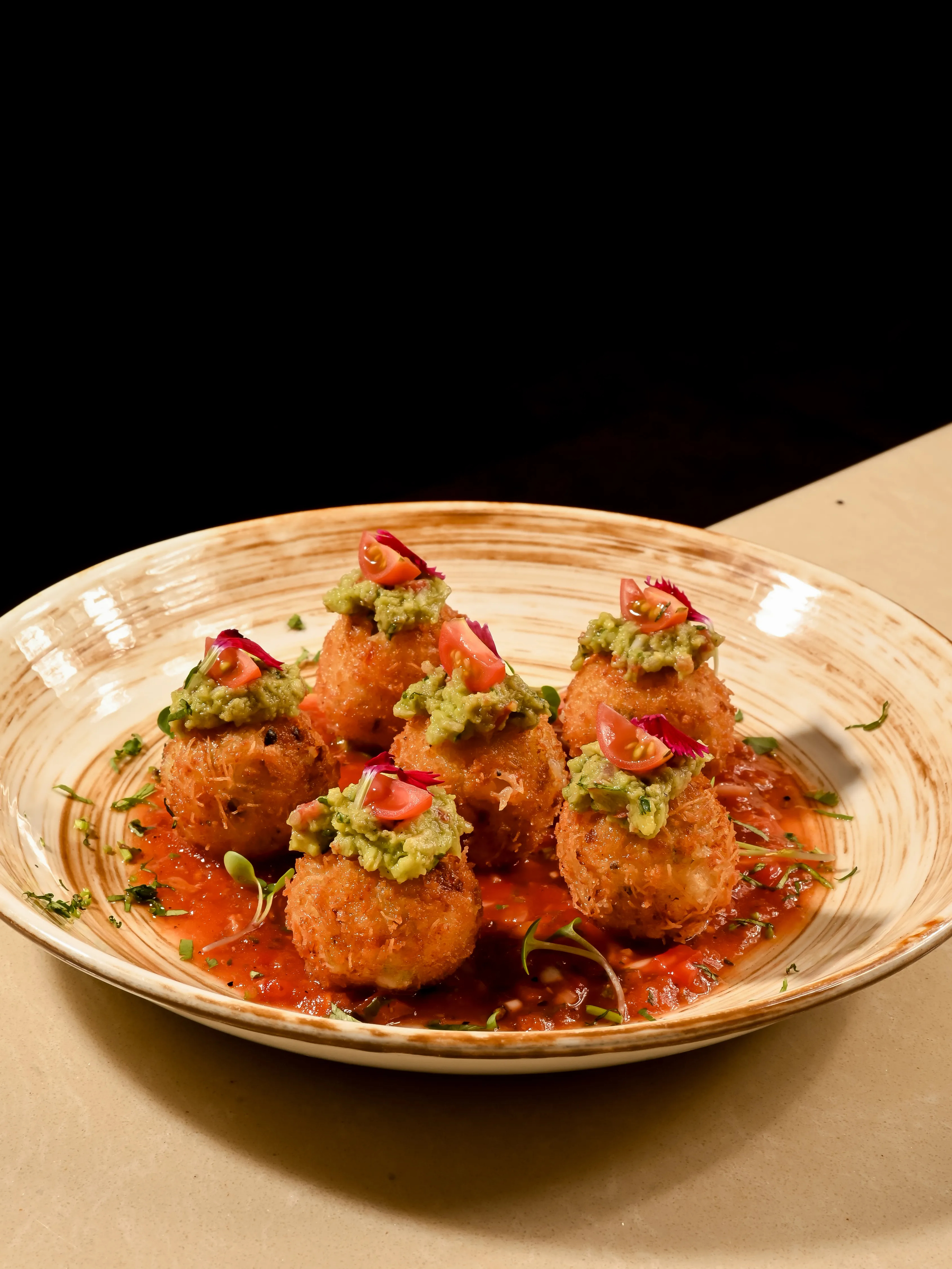 Signature dish at otb - Global Comfort Food experience 7