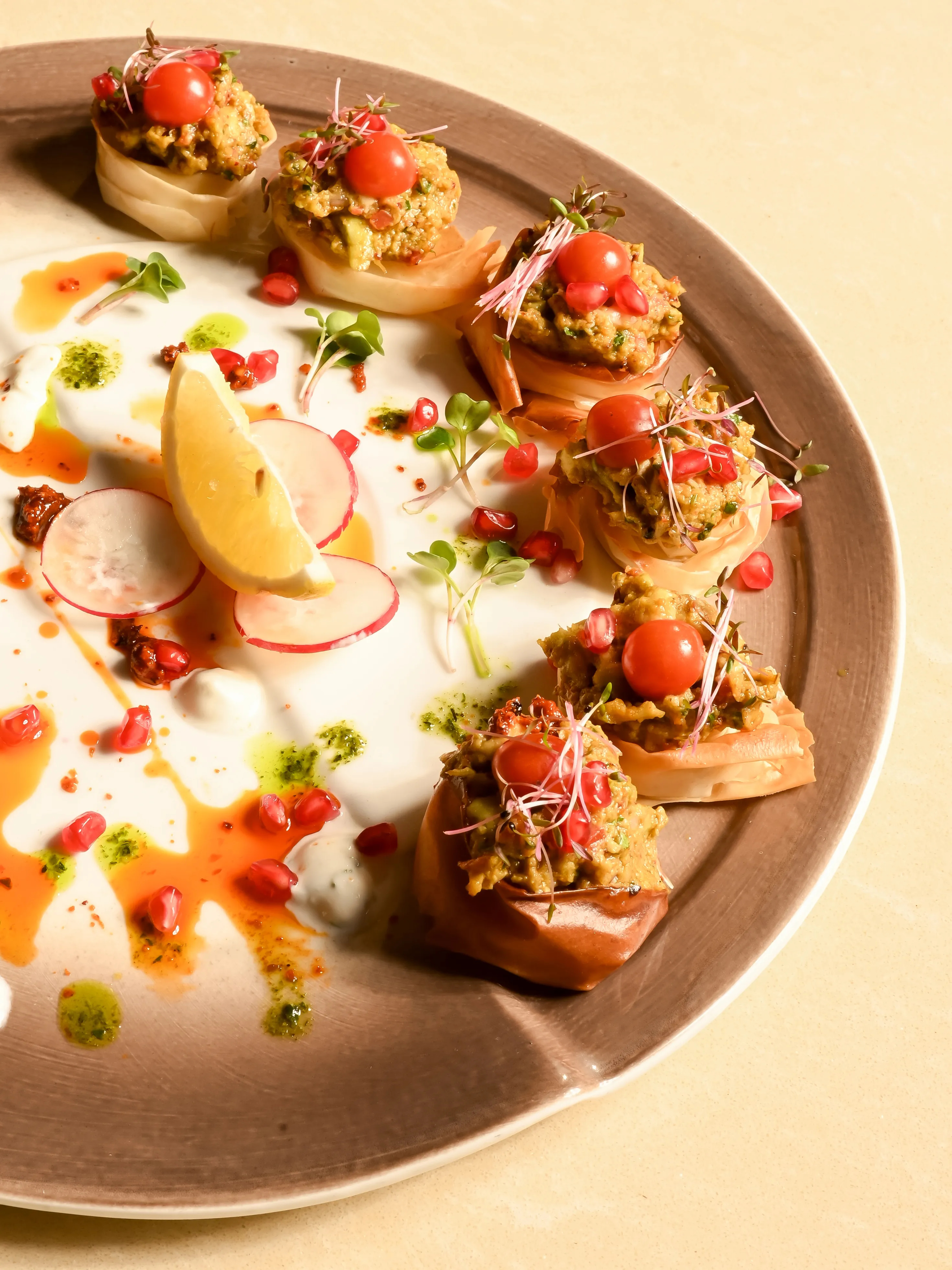 Signature dish at otb - Global Comfort Food experience 11