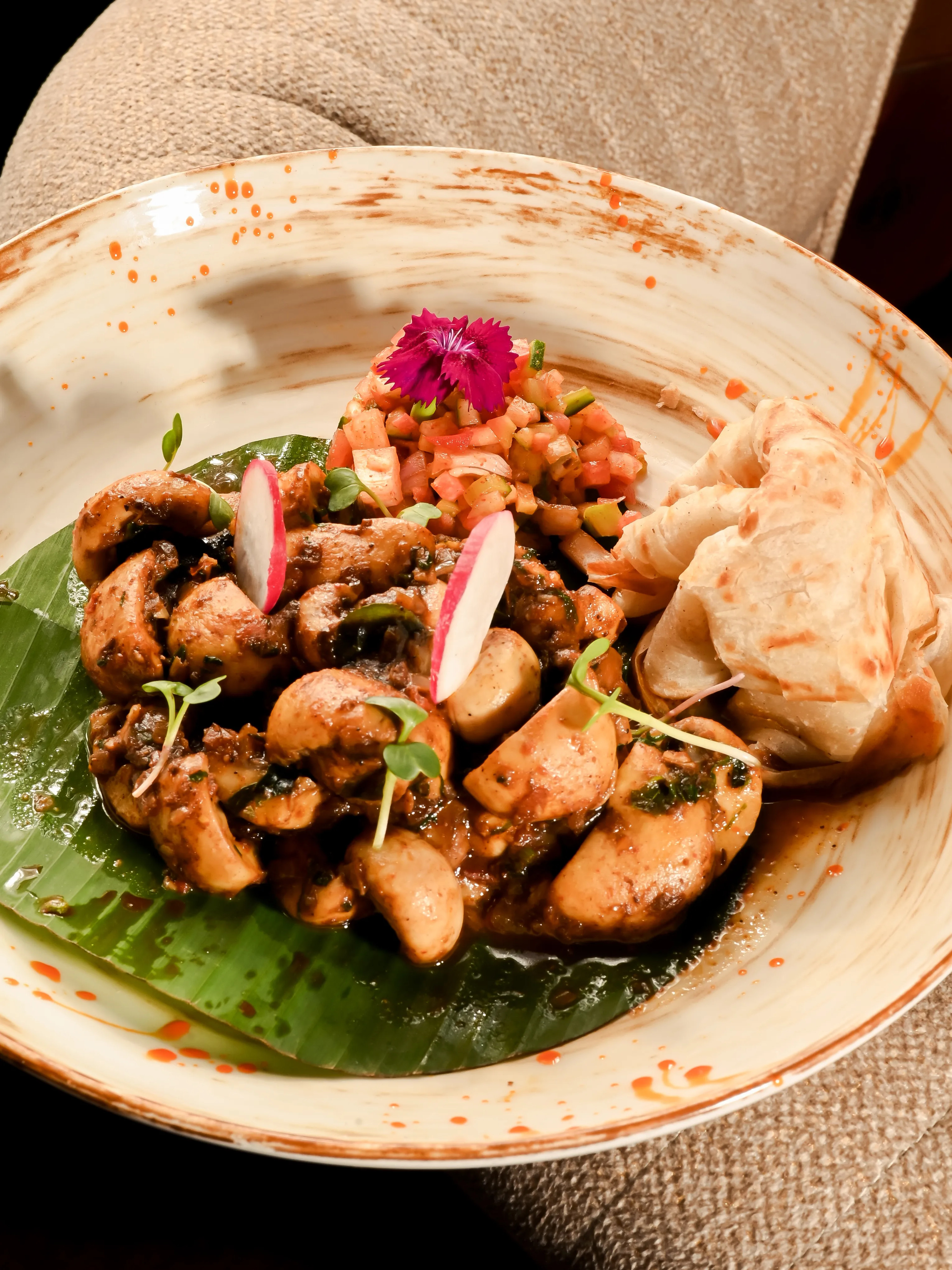 Signature dish at otb - Global Comfort Food experience 13