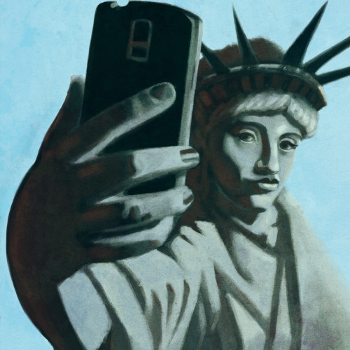 Selfie of Liberty