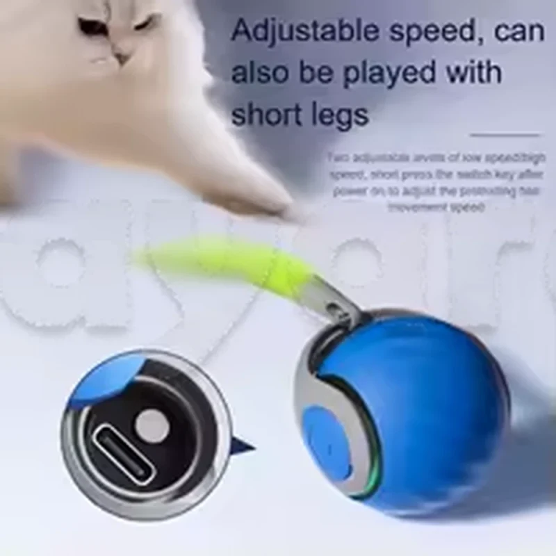 Balle interactive pour chat - Miniature 2