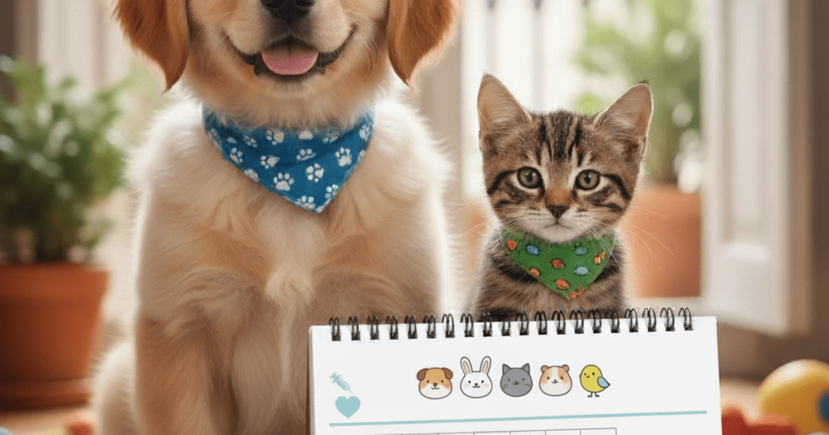 Calendrier de Vaccination pour Animaux de Compagnie en Tunisie 2024