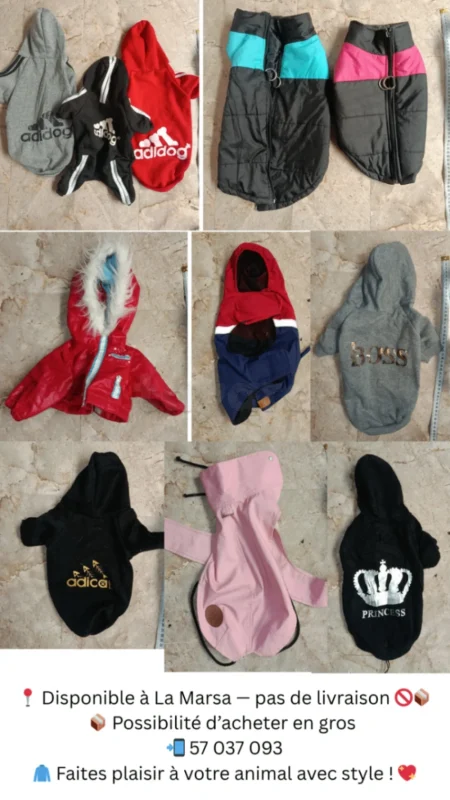 Vêtements pour chiens et chats disponibles ( harnais , pour laisse ) - Miniature 4