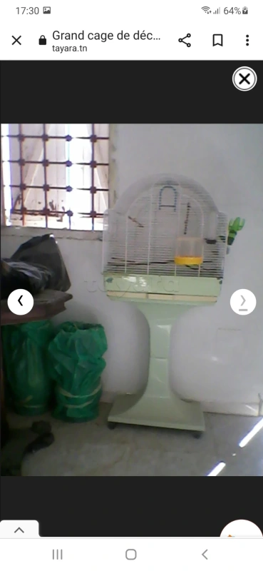 Grand cage de décoration mobile - Miniature 4