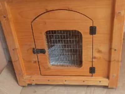 niche en bois pour chien et chat jamais utiliser