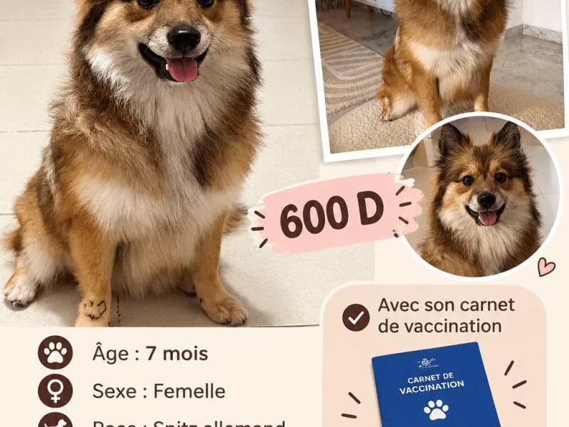 chienne spitz allemand