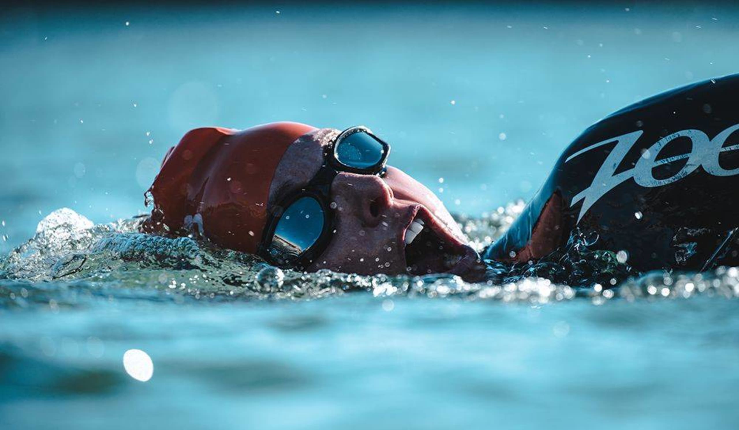 swimmer in pool