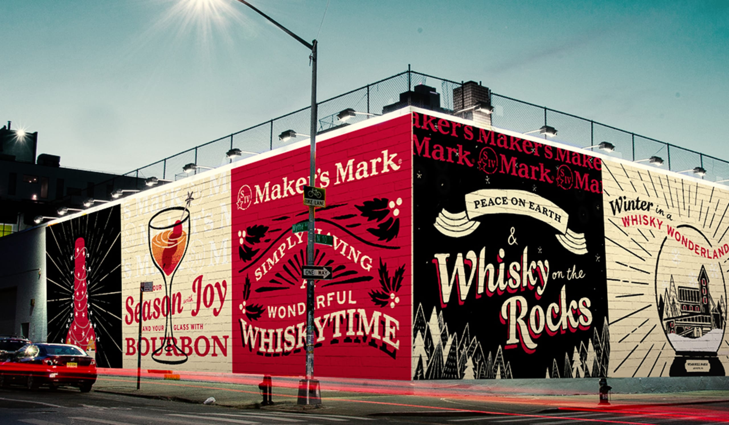 maker's mark seasonal branding