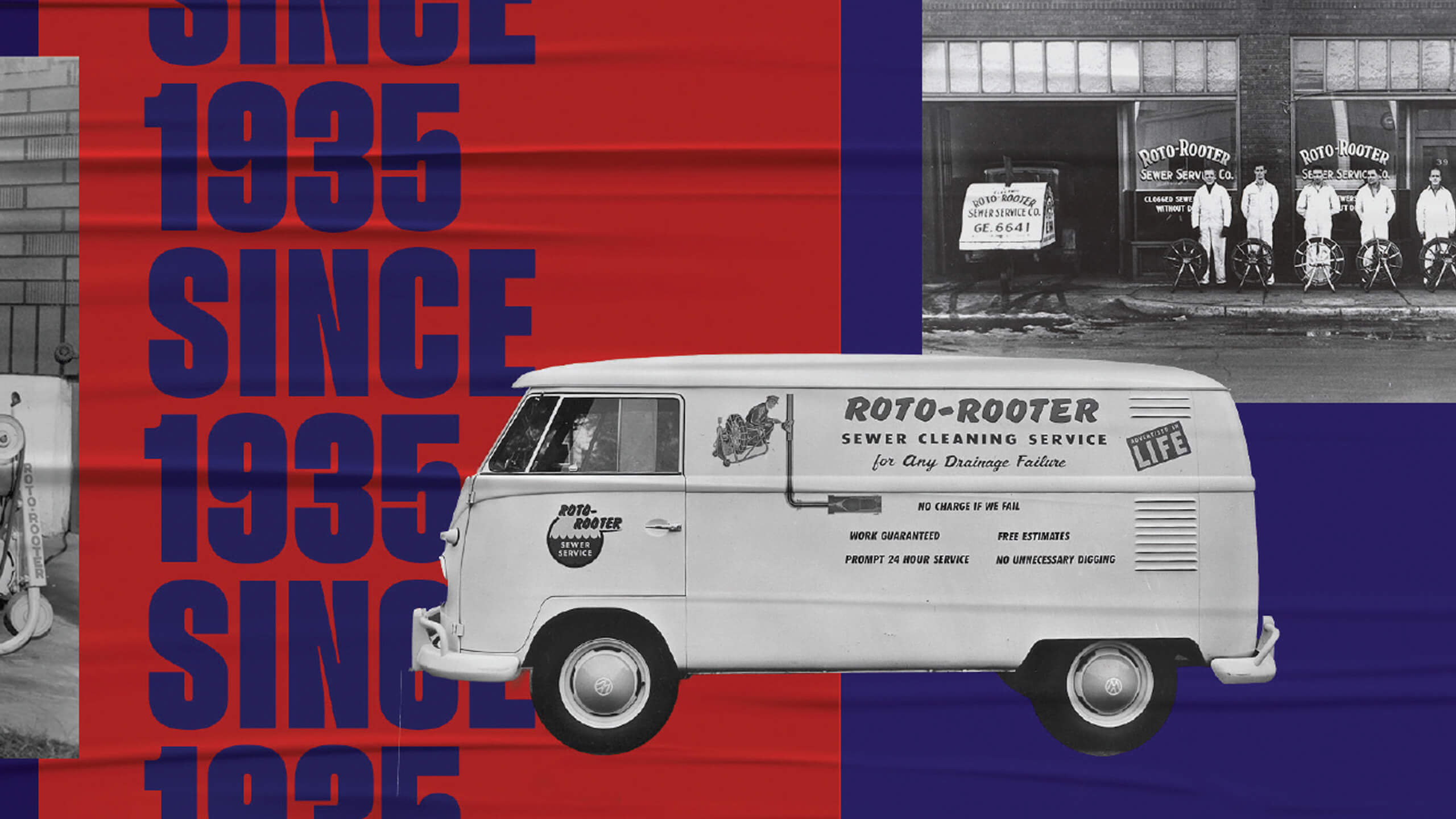 old roto rooter van