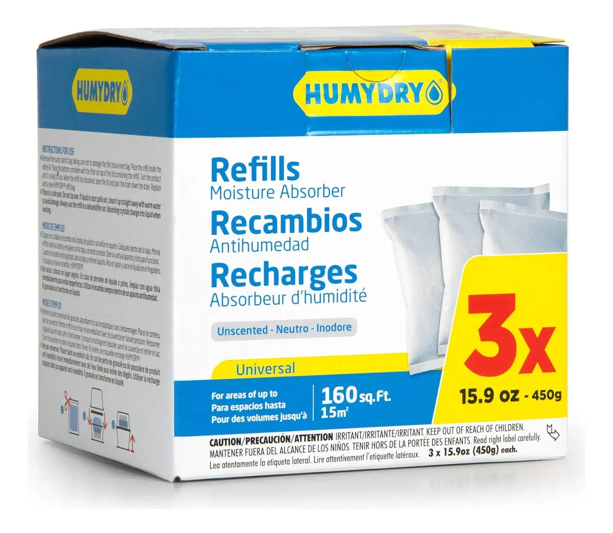 15.9 oz 3 PK REP SIN OLOR HUMYDRY