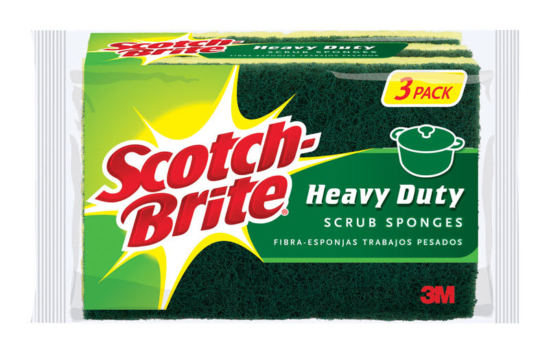 SCOTCH-BRITE FIBRA MULTIUSOSVERDE3PZ