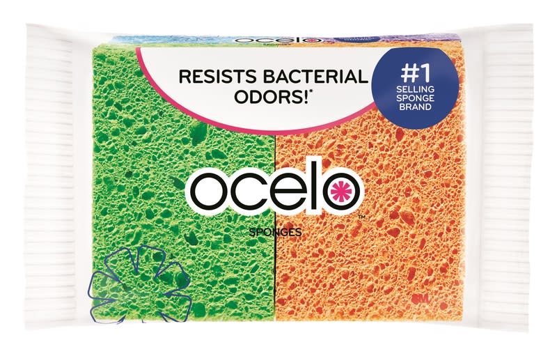 OCELO  ESPONJA  4IN L 4PZ