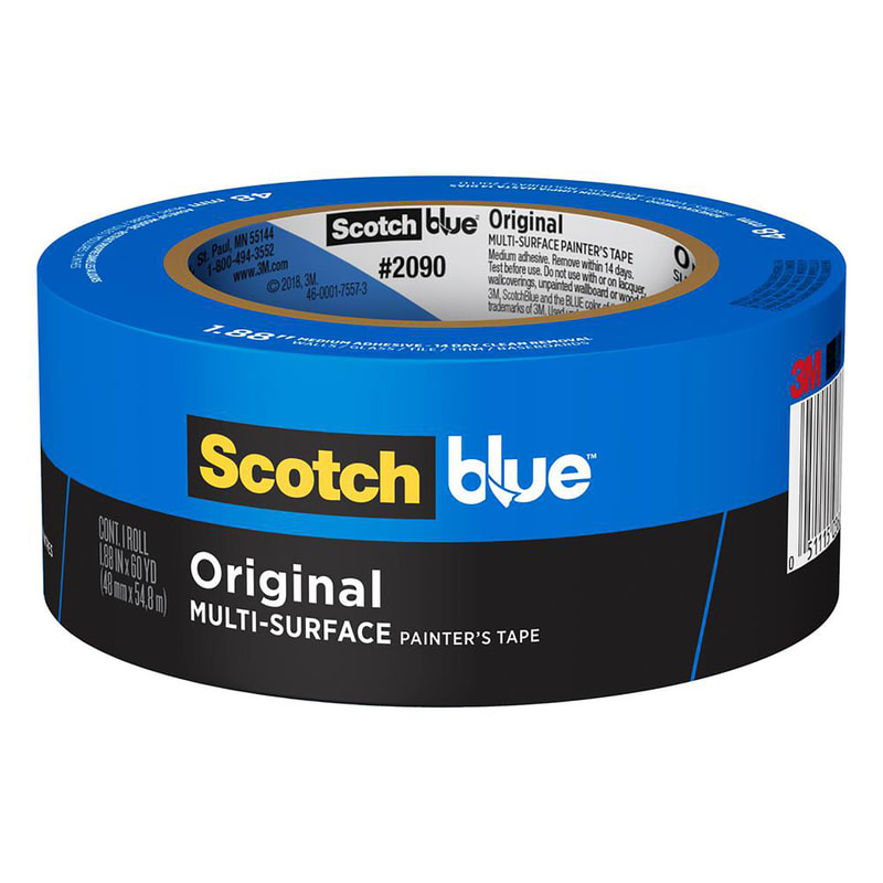 SCOTCH CINTA MASKIN AZUL 1.88PUx60YD