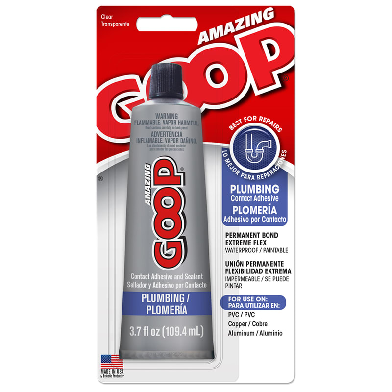 GOOP CLR ADH Y SELLADOR P/PVC 3.7OZ