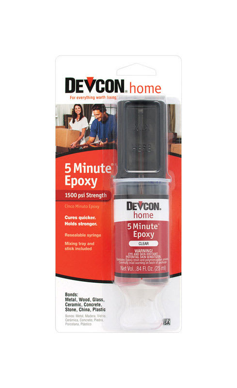 DEVCON  5 MIN EPOXY .84OZ