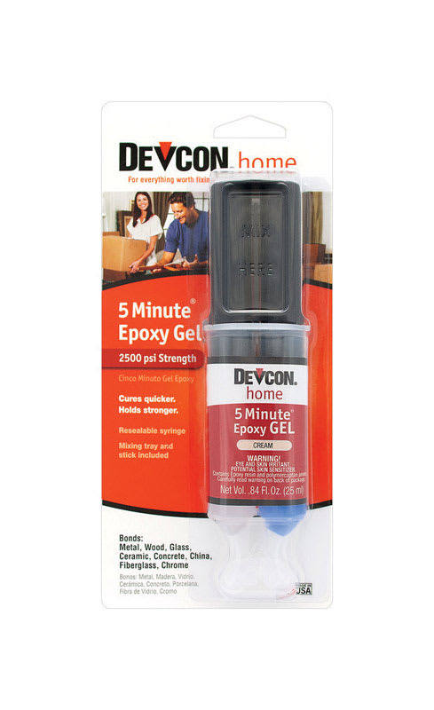 DEVCON 5 MIN EPOXY GEL .84OZ