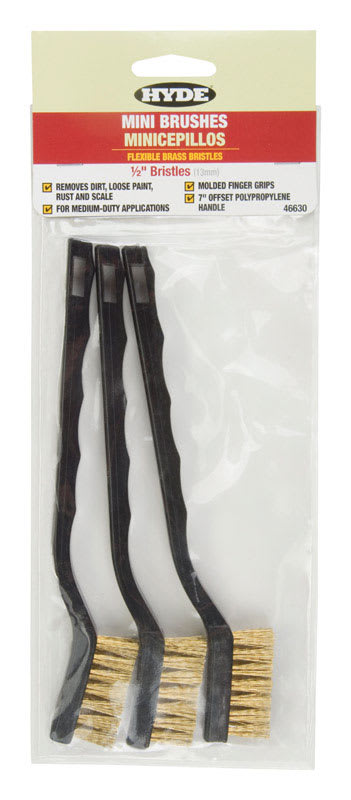HYDE MINI CEPILLOS LATON 3PZ