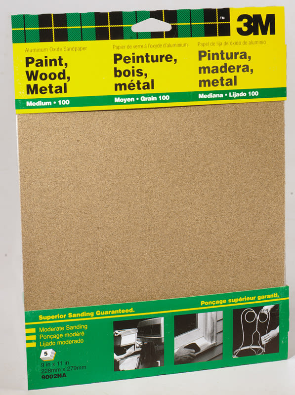 LIJA 9X11 MED 5PZ  3M