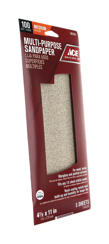 ACE LIJA 4.5X11IN MEDIO 5PZ
