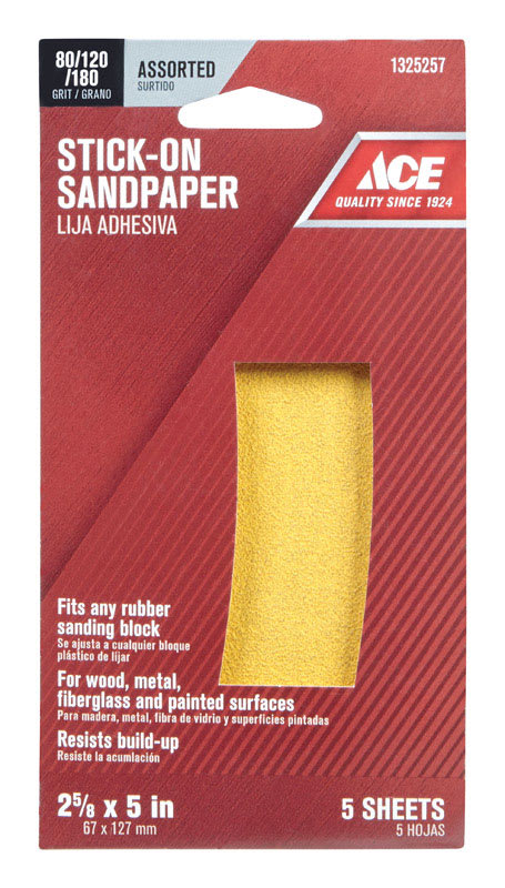 ACE LIJA ALUM/OX SURTIDO 2.7X5IN 5PZ