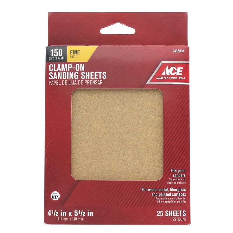 ACE LIJA ALUM/OX MED 5X4IN FINO 25PZ