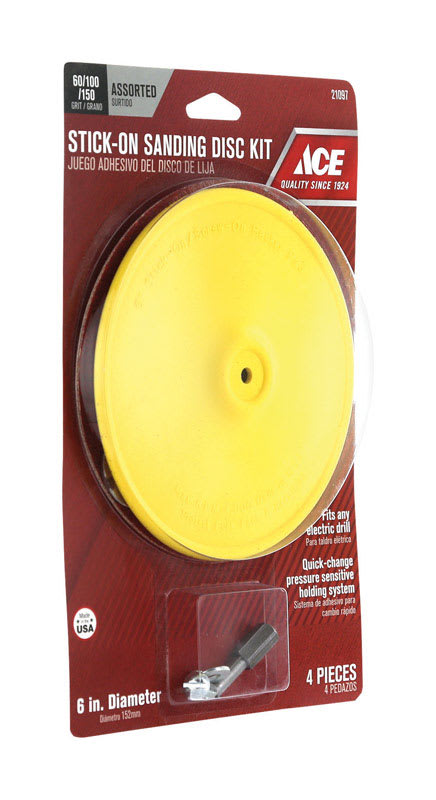ACE PAD LIJA DISCO 6IN KIT 4PZ