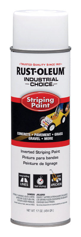 RUSTOLEUM SPRAY PINTA RAYAS BCO 18OZ