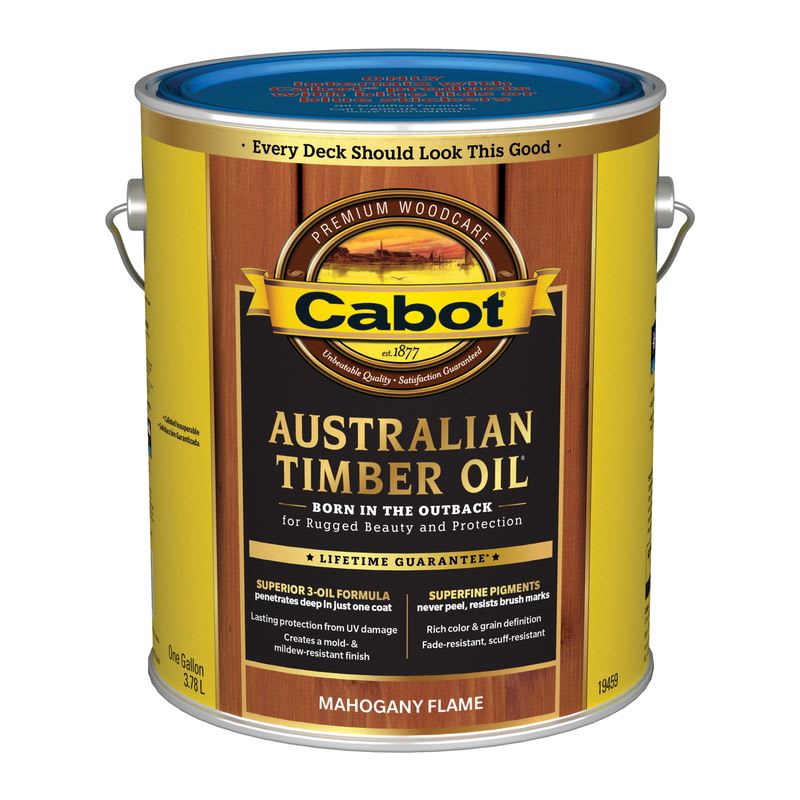 CABOT TRANS MAHOG AUST TIMB OIL 1GL
