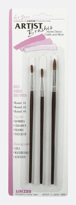 LINZER PINCEL SET  NO. 1 3 5