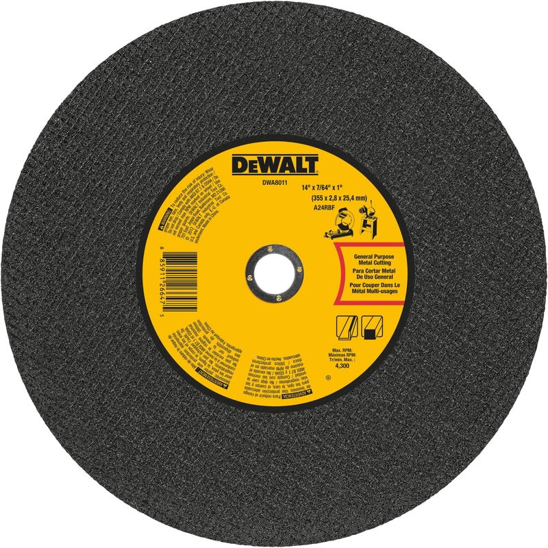 DWLT DISCO ABRSV 14IN X 1IN X 7/64IN