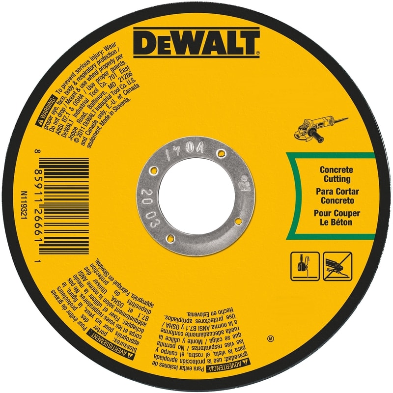 DWLT DISCO CORTE ABRSV 4IN X 5/8IN