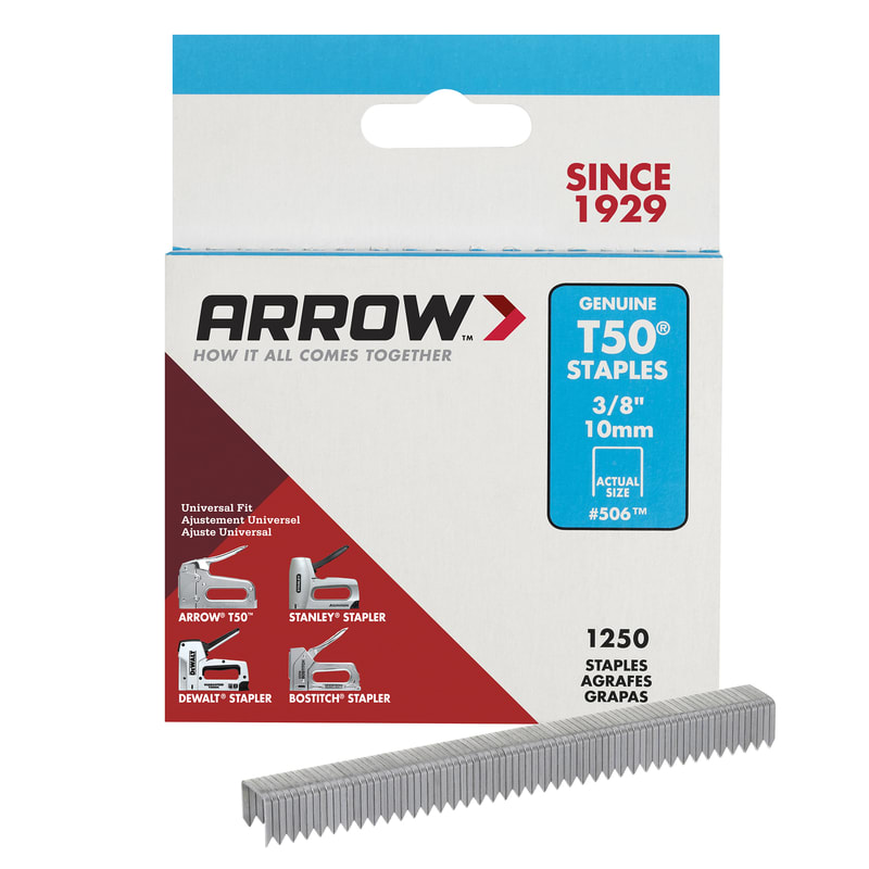 ARROW GRAPAS PNTA ANCHA 3/8IN 1250PZ