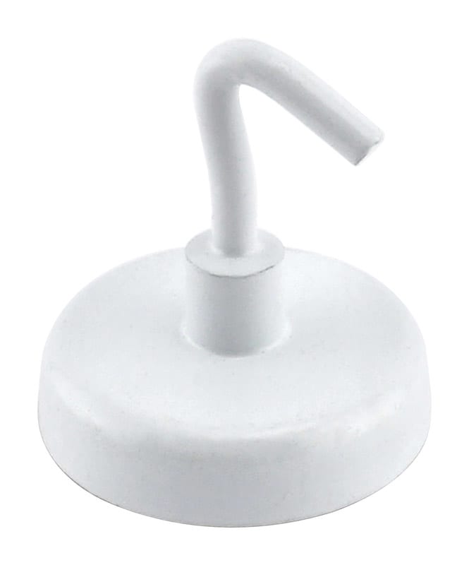GANCHO MAGNETICO BLANCO 14LB 2PZ
