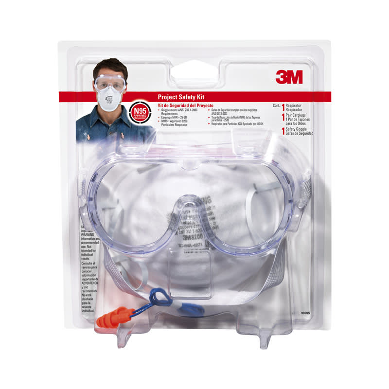 3M JUEGO DE SEGURIDAD CON GAFAS