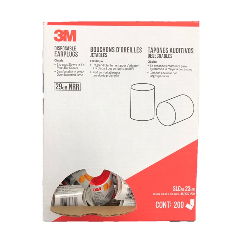 3M TAPONES P/OIDO NARANJA 1 PAR