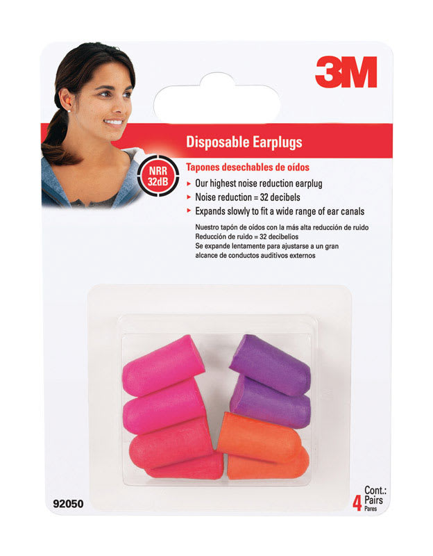 3M TAPONES PARA OIDO DESECHABLES 4PR