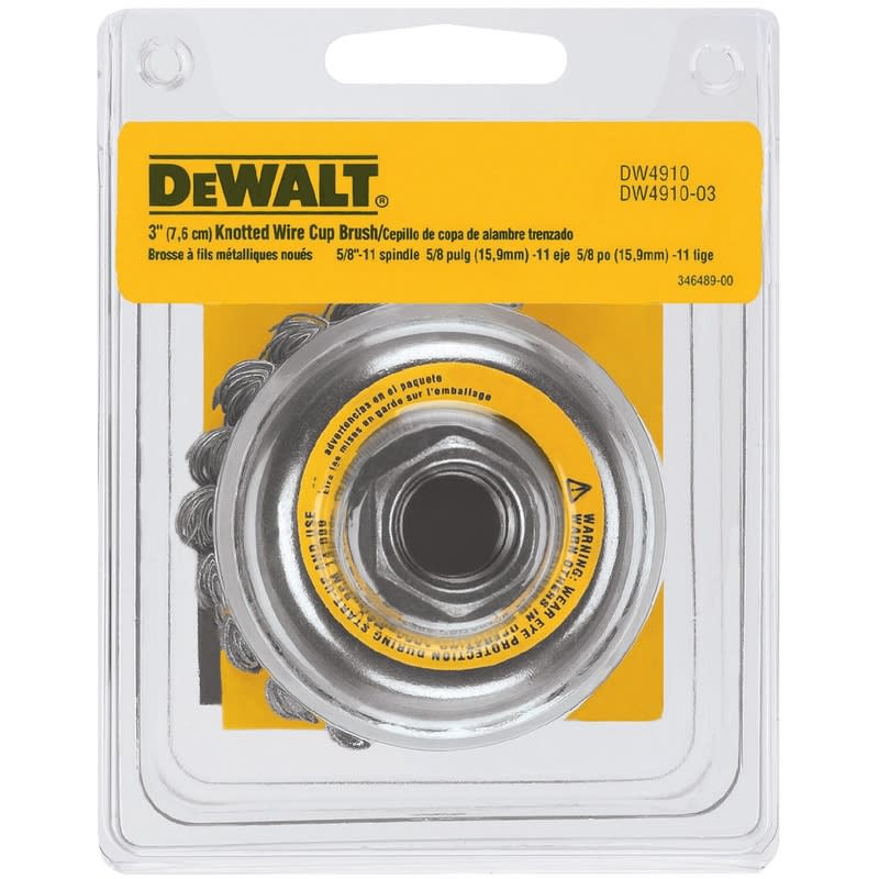 DEWALT CEPILLO COPA ALAMBR 3INX5/8IN