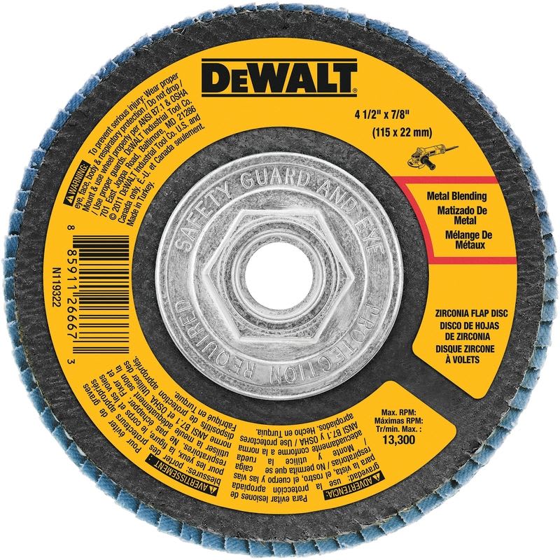 DWLT DISCO ABRSV 4 1/2IN X 7/8IN 60G