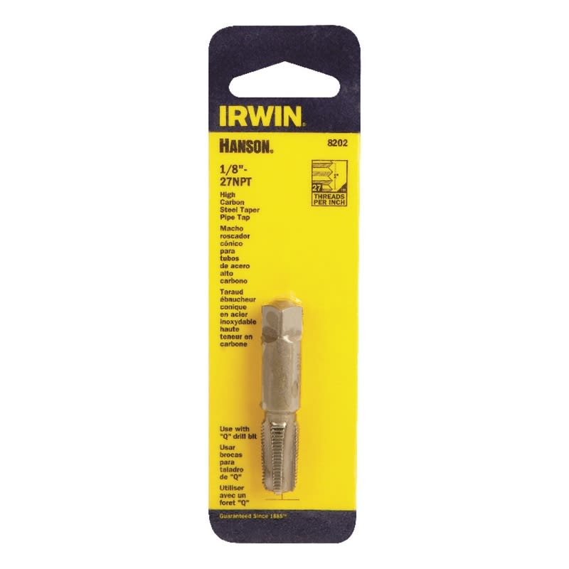 IRWIN MACHUELO CONICO 1/8IN27NPT 1PZ